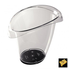 Secchio di Plastica 1 Bottiglia Salvagoccia Trasp. SAN (1 Pezzo) 