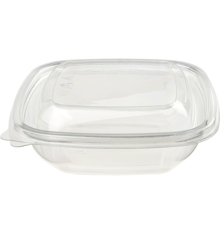 Ciotola di Plastica Quadrato PET 150ml 125x125x30mm (500 Pezzi) Ciotola di Plastica Quadrato PET 150ml 125x125x30mm (500 Pezzi)