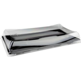 Coperchio Plastica Trasparente Vassoio 12x22cm (300 Pezzi)