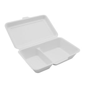 Contenitori Canna Zucchero 2S Bianco 240x125x65mm (50 Pezzi)