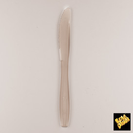 Coltello di Plastica PS Premium Beige 190mm (1000 Pezzi)