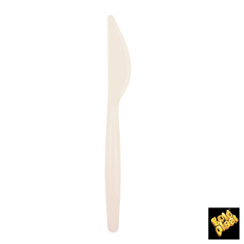 Coltello di Plastica Easy PS Crema 185mm (20 Pezzi)