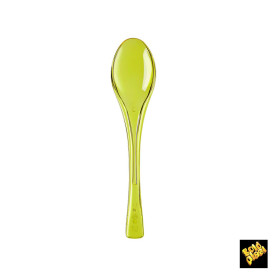 Cuchiaio di Plastica Fly Giallo Transp. 145mm (50 Pezzi)