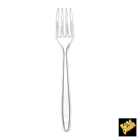 Forchetta di Plastica Easy PS Transp. 175mm (100 Pezzi)