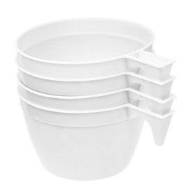 Tazze di Plastica Cup Bianco 190ml (1000 Pezzi)