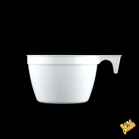 Tazze di Plastica Cup Bianco 190ml (25 Pezzi)