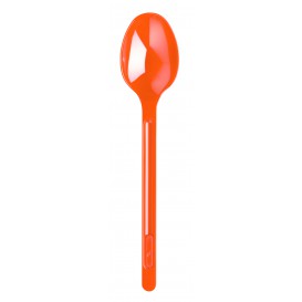 Cucchiaio di Plastica Arancione PS 175mm (600 Pezzi)