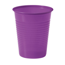 Bicchiere di Plastica PS Viola 200ml Ø7cm (1500 Pezzi)