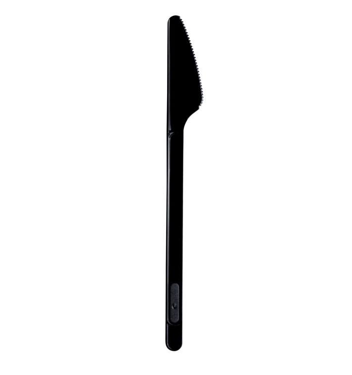 Coltello di Plastica Nero PS 175mm (20 Pezzi) Coltello di Plastica Nero PS 175mm (20 Pezzi)