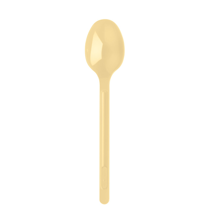 Cucchiaio di Plastica PS Crema 175mm (20 Pezzi) Cucchiaio di Plastica PS Crema 175mm (20 Pezzi)