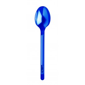 Cucchiaio di Plastica PS Blu Scuro 175mm (600 Pezzi)