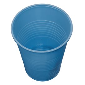 Bicchiere di Plastica PS Blu Scuro 200ml Ø7cm (1500 Pezzi)