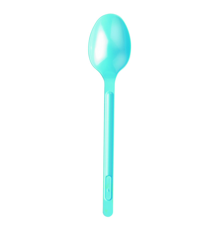 Cucchiaio di Plastica PS Azzurro 175mm (20 Pezzi) Cucchiaio di Plastica PS Azzurro 175mm (20 Pezzi)