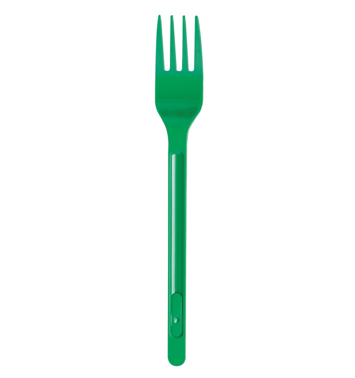 Forchetta di Plastica PS Verde 165mm (20 Pezzi) Forchetta di Plastica PS Verde 165mm (20 Pezzi)
