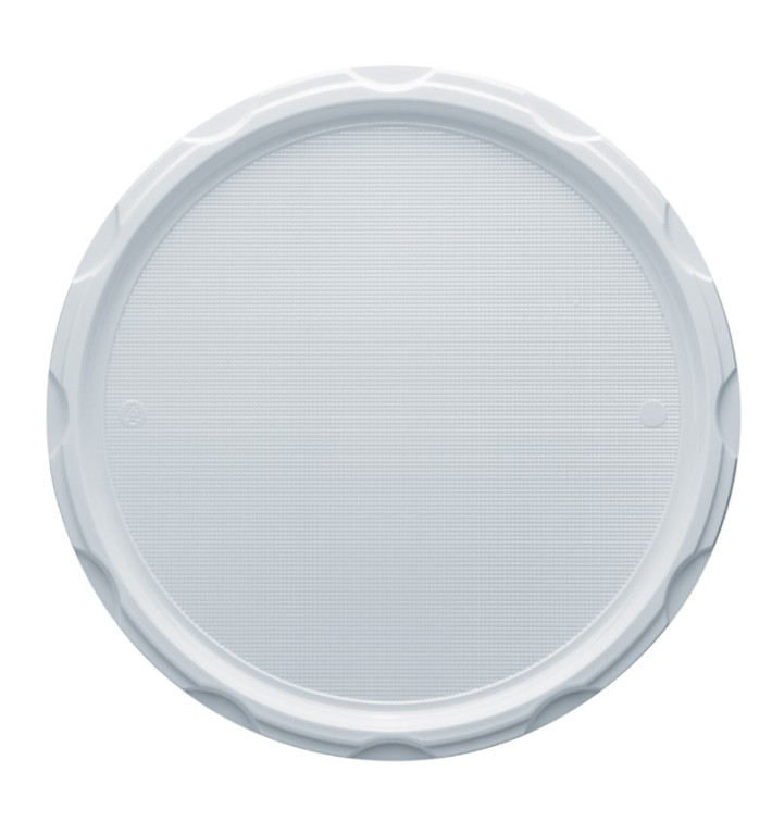 Piatto Plastica PS Pizza Bianco 320mm (500 Pezzi) Piatto Plastica PS Pizza Bianco 320mm (500 Pezzi)