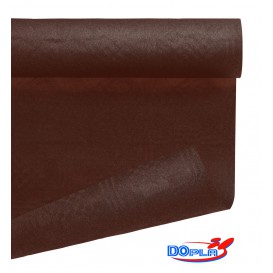 Tovaglia di Carta Rotolo Cioccolato 1,2x7m (25 Pezzi)