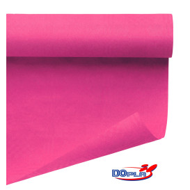 Tovaglia di Carta Rotolo Fucsia 1,2x7m (25 Pezzi)