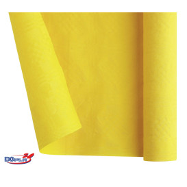 Tovaglia di Carta Rotolo Giallo 1,2x7m (25 Pezzi)