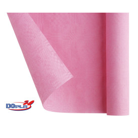 Tovaglia di Carta Rotolo Rosa 1,2x7m (25 Pezzi)
