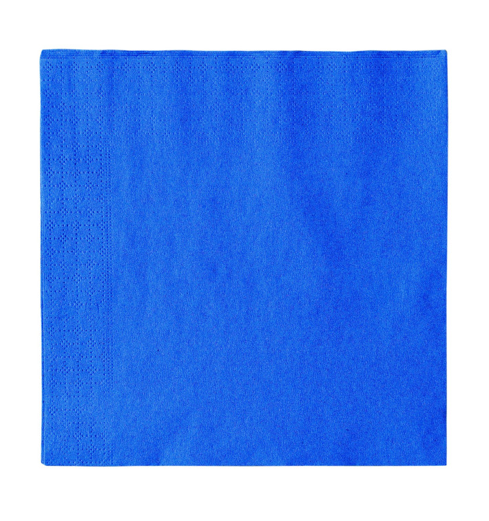 Tovagliolo di Carta 2 Velis Blu Scuro 33x33cm (50 Pezzi) Tovagliolo di Carta 2 Velis Blu Scuro 33x33cm (50 Pezzi)