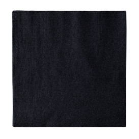 Tovagliolo di Carta 2 Velis Nero 33x33cm (50 Pezzi)