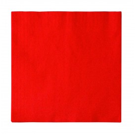 Tovagliolo di Carta 2 Velis Rosso 33x33cm (50 Pezzi)