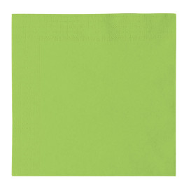 Tovagliolo di Carta 2 Velis Verde Acido 33x33cm (50 Pezzi)