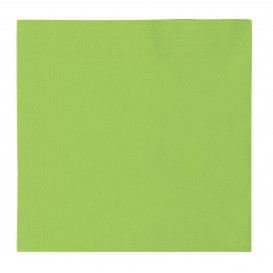 Tovagliolo di Carta 2 Velis Verde Lime 33x33cm (1200 Pezzi)