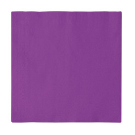 Tovagliolo di Carta 2 Velis Viola 33x33cm (50 Pezzi)