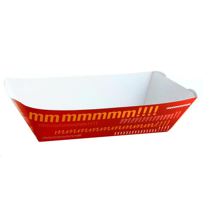 Vaschetta 780ml Carta 155x90x55mm (450 Pezzi) Vaschetta 780ml Carta 155x90x55mm (450 Pezzi)