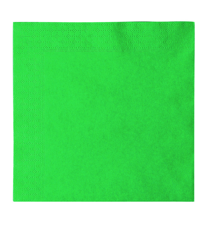 Tovagliolo di Carta 2 Velis Verde 33x33cm (50 Pezzi) Tovagliolo di Carta 2 Velis Verde 33x33cm (50 Pezzi)