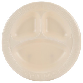 Piatto Termici EPS "Quiet Classic" 3 Sco. Laminat Miele Ø260mm (125 Pezzi)