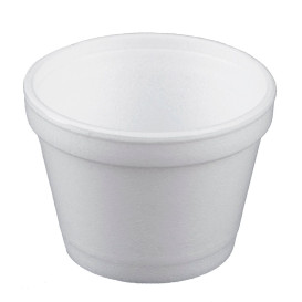 Coppette Termici EPS Bianco 4OZ/120ml Ø75mm (1000 Pezzi)