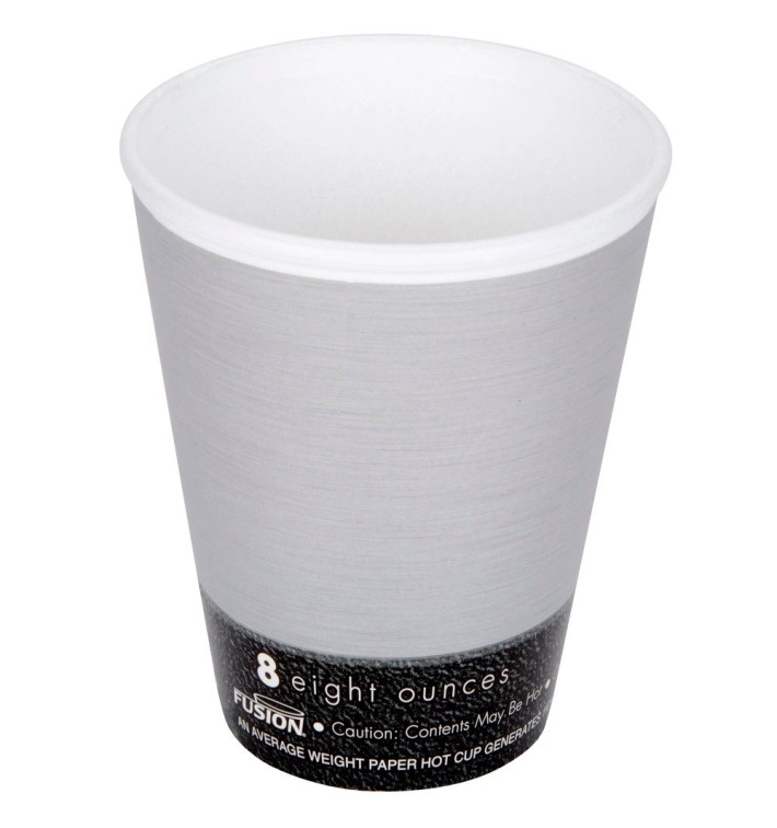 Bicchiere Termici Fusion "Steele" 8Oz/266ml Ø8,1cm (25 Pezzi) Bicchiere Termici Fusion "Steele" 8Oz/266ml Ø8,1cm (25 Pezzi)