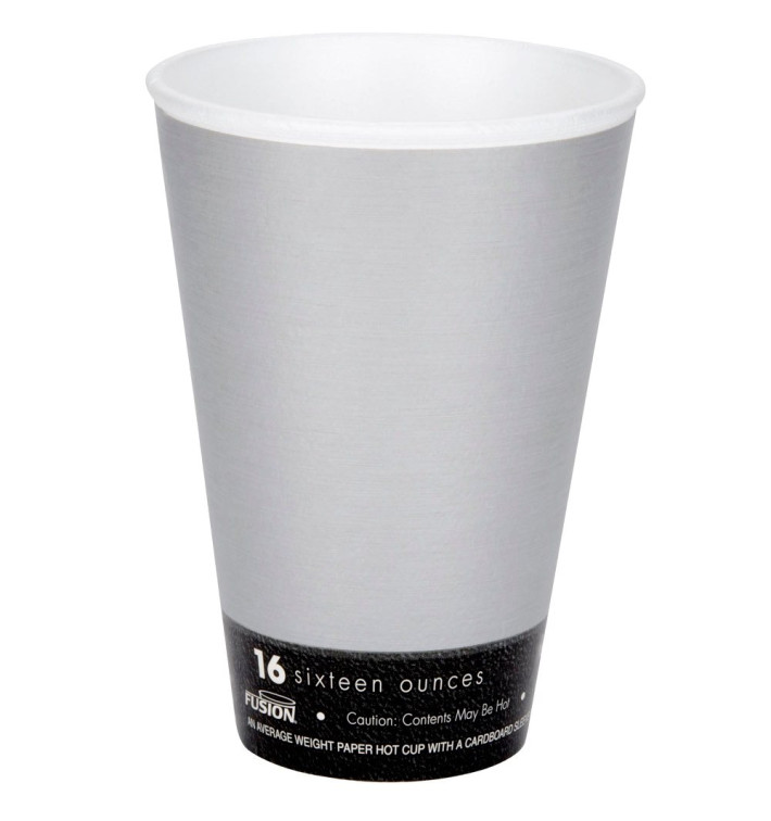 Bicchiere Termici Fusion "Steele" 16Oz/473ml Ø9,4cm (1000 Pezzi) Bicchiere Termici Fusion "Steele" 16Oz/473ml Ø9,4cm (1000 Pezzi)