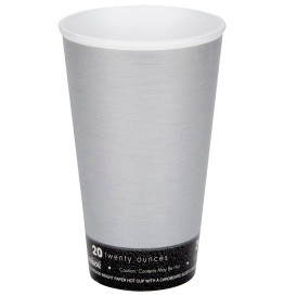 Bicchiere Termici Fusion "Steele" 20Oz/600ml Ø9,4cm (500 Pezzi)