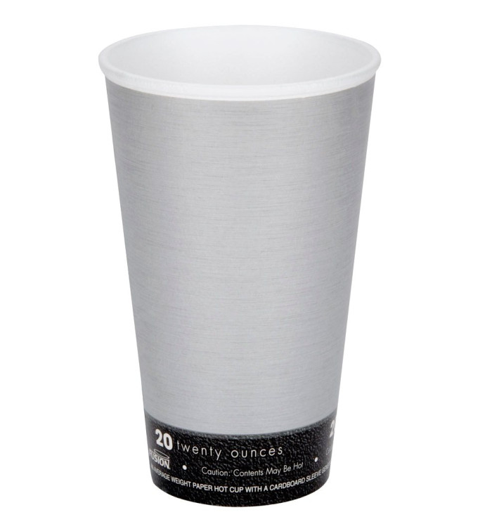 Bicchiere Termici Fusion "Steele" 20Oz/600ml Ø9,4cm (500 Pezzi) Bicchiere Termici Fusion "Steele" 20Oz/600ml Ø9,4cm (500 Pezzi)