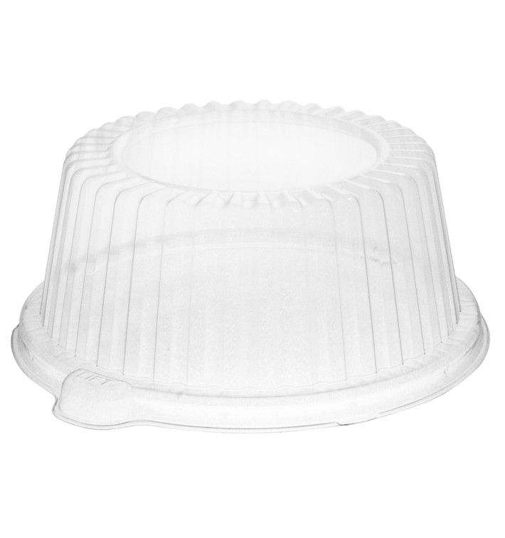 Coperchio di Plastica PS Glas Ø15x6,4cm (125 Pezzi) Coperchio di Plastica PS Glas Ø15x6,4cm (125 Pezzi)
