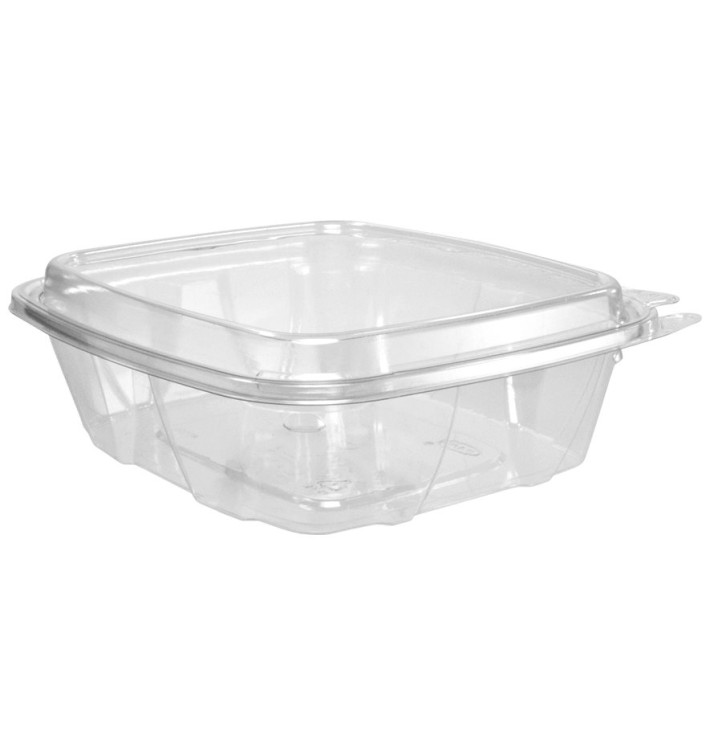 Contenitore Inviolable di Plastica PET Coperchio Alta 710ml (100 Pezzi) Contenitore Inviolable di Plastica PET Coperchio Alta 710ml (100 Pezzi)