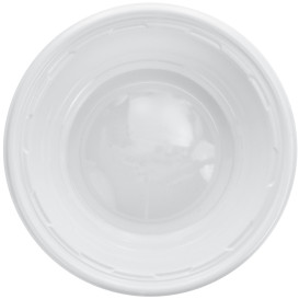 Ciotola di Plastica PS Bianco 180ml Ø11cm (1000 Pezzi)
