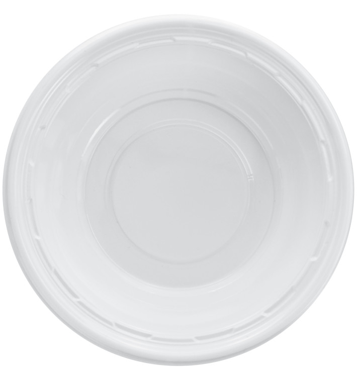 Ciotola di Plastica PS Bianco 360ml Ø15cm (125 Pezzi) Ciotola di Plastica PS Bianco 360ml Ø15cm (125 Pezzi)