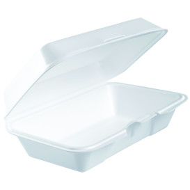 Contenitori EPS Lunchbox Bianco 225x140mm (250 Pezzi)