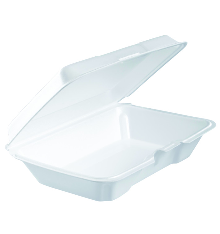 Contenitori EPS Lunchbox Bianco 230x150X65mm (100 Pezzi) Contenitori EPS Lunchbox Bianco 230x150X65mm (100 Pezzi)