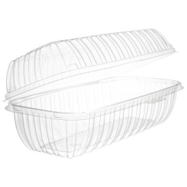 Contenitore Coperchio Cerniera OPS "Clear Seal" 290ml (100 Pezzi)