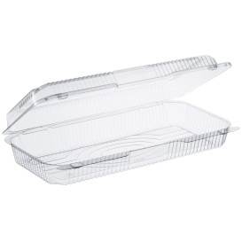Contenitore Plastica OPS "StayLock" Coperchio Trasp. 1485ml (100 Pezzi)