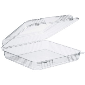Contenitore Plastica OPS "StayLock" Coperchio Trasp. 1370ml (250 Pezzi)