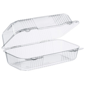 Contenitore Plastica OPS "StayLock" Coperchio Trasp. 878ml (250 Pezzi)
