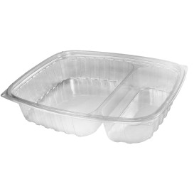 Contenitore di Plastica OPS "Clear Pac" 3Sco. Tras. 887ml (252 pezzi)