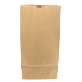 Sacchetto di Carta Kraft 22+12x30cm (25 Pezzi)