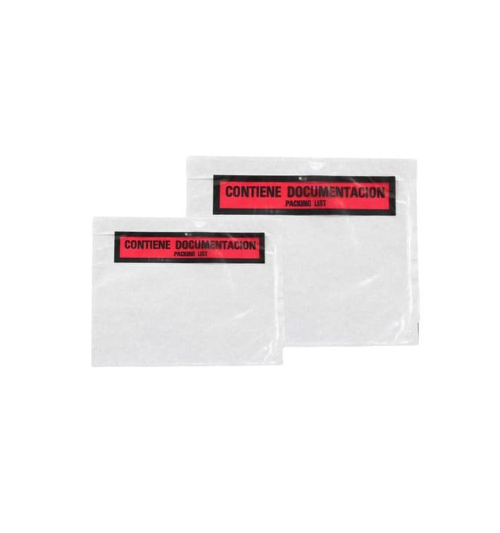 Busta Adesivi Packing List Stampato 330x235mm (250 Uds) Busta Adesivi Packing List Stampato 330x235mm (250 Uds)